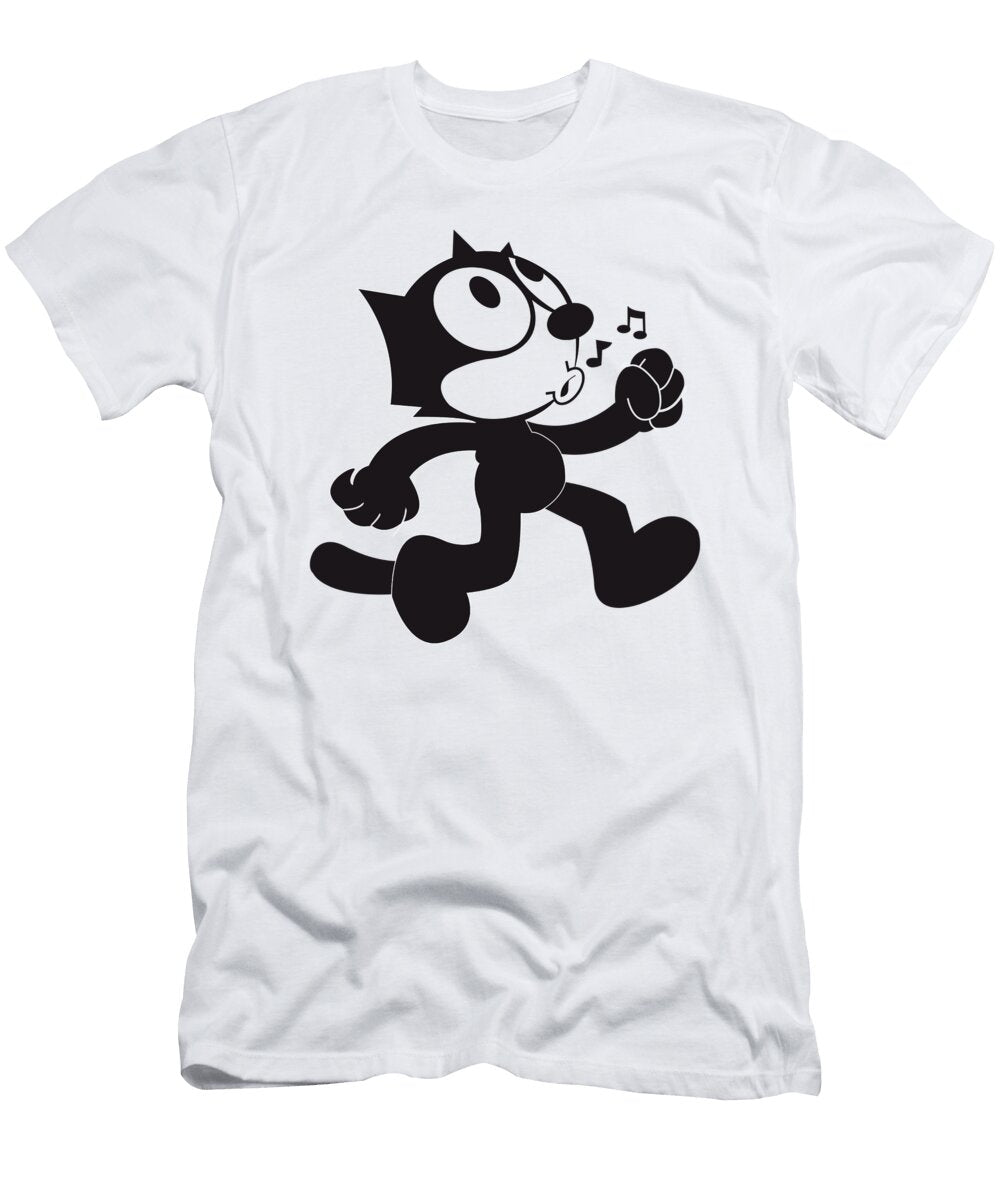 Felix the Cat Retro Faded Style Roya Steward T-Shirt