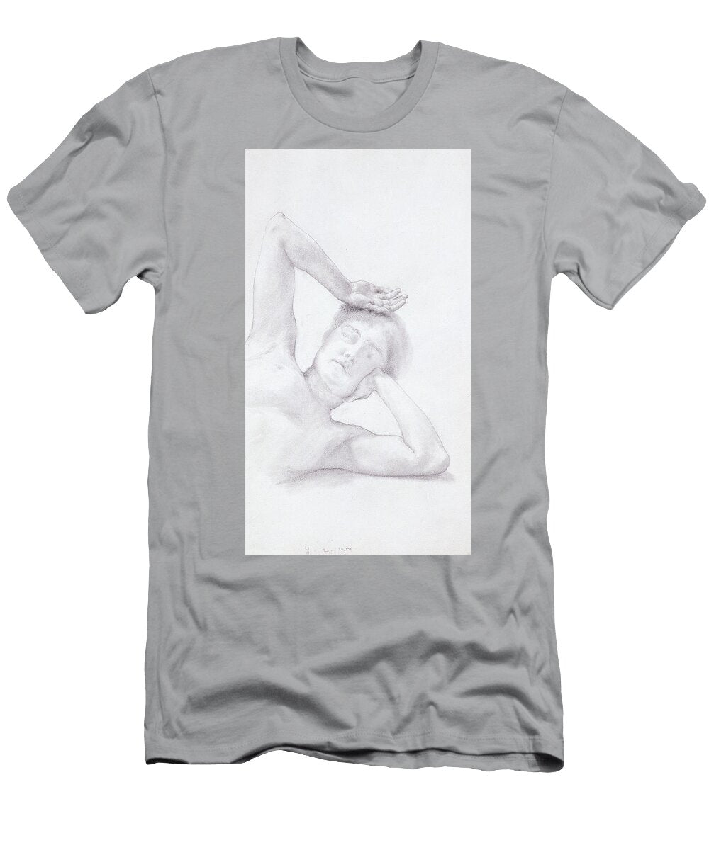 Female Head and Torso Sir Lawrence Alma Tadema T-Shirt
