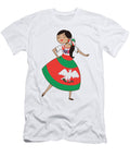 Female Mexican Dancer Traditional Dress Designed By Vexels T-Shirt