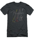 Fender Stacked Guitar Faded Logo Cathal Cleo T-Shirt