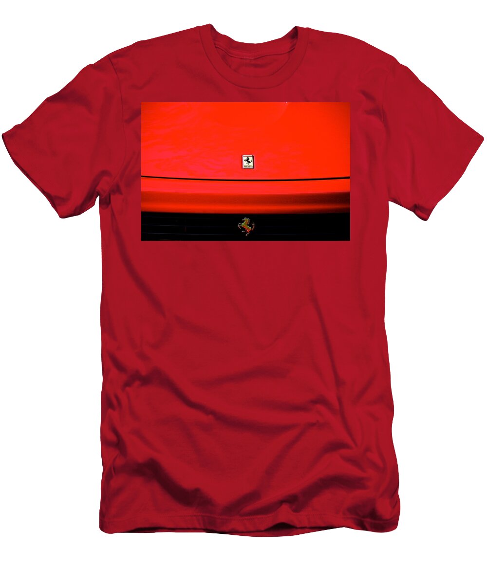 Ferrari Badge and Mascot Dave Koontz T-Shirt