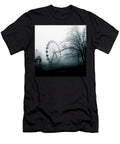 Ferris Wheel in Park Fog Yo Pedro T-Shirt