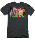 Festive Gingerbread House Milleflore Images T-Shirt