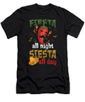 Fiesta All Night Siesta All Day Mexico Mexican Food Tacos Nacho Lovers Gift Thomas Larch T-Shirt