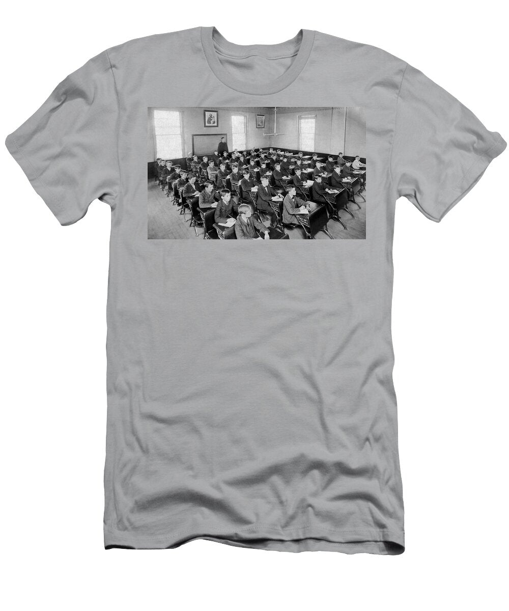 Fifty Boys in a Classroom Underwood Archives T-Shirt