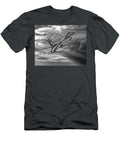 Fighter Jet Against Dramatic Sky Jeff Stallard T-Shirt