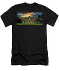 Fine Arts Building At Sunset Ball State University Library of Congress T-Shirt