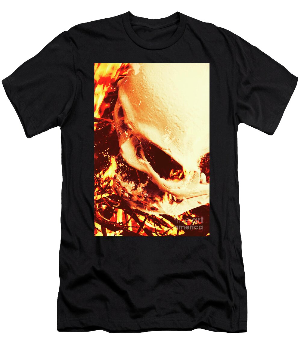 Fire of Doom Jorgo Photography Wall Art Gallery T-Shirt