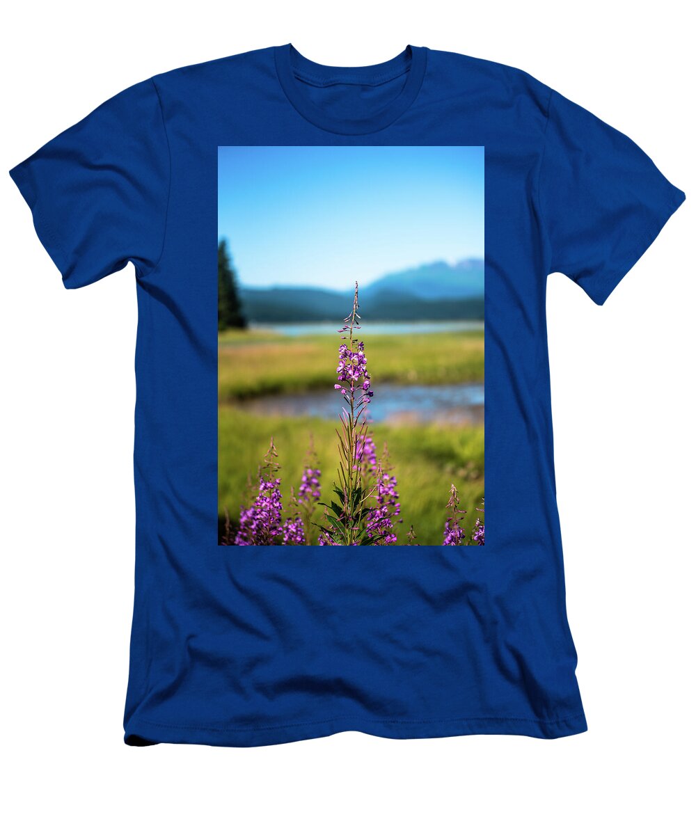 Fireweed By the Channel David Kirby T-Shirt