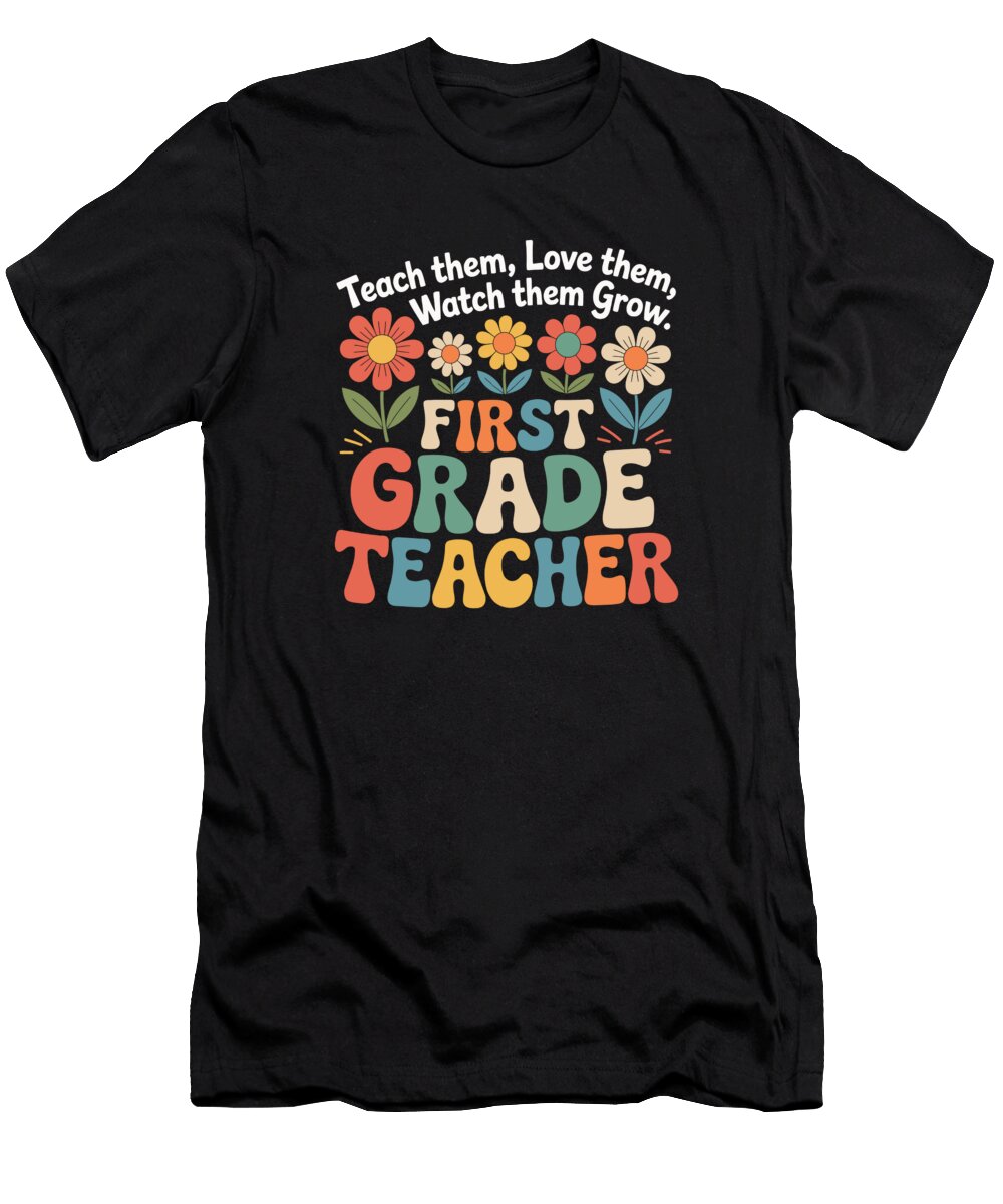 First Grade Teacher Inspiration Joanna Redesiuk T-Shirt