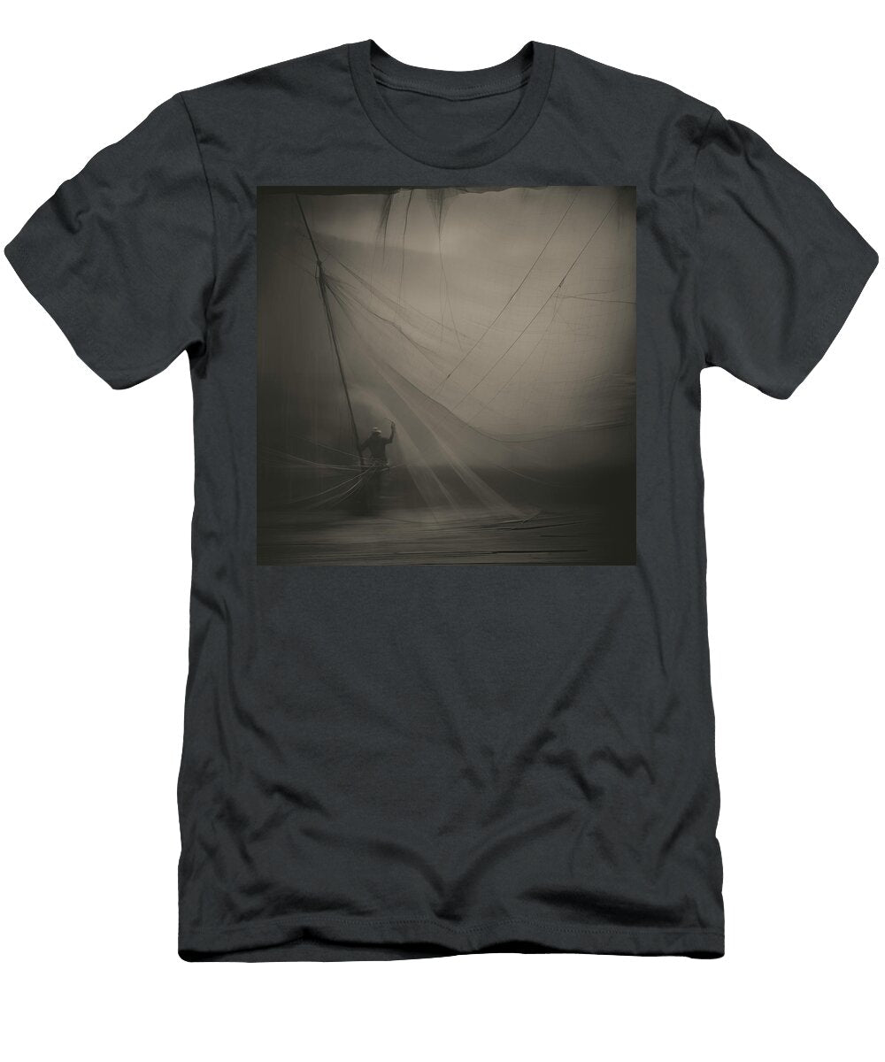 Fisherman Using Large Fishing Nets Yo Pedro T-Shirt