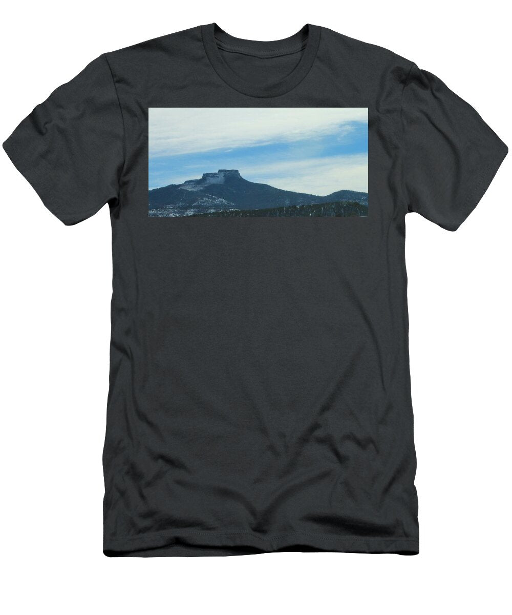 Fishers Peak Raton Mesa in Snow Christopher Kirby T-Shirt