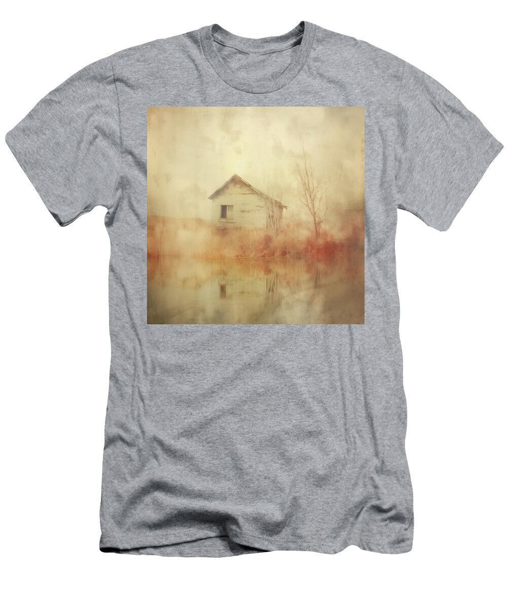 Fishing Cabin Near a Pond Yo Pedro T-Shirt