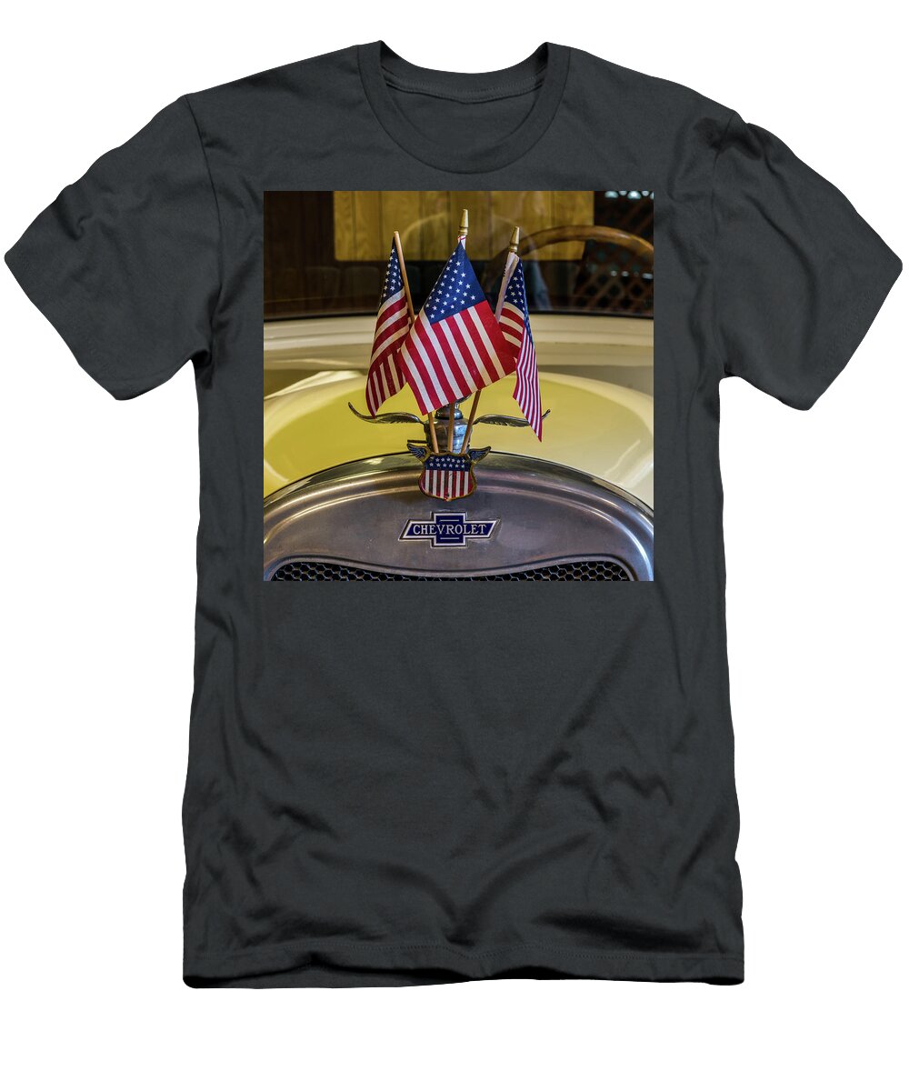 Flags and Chevy Paul Freidlund T-Shirt