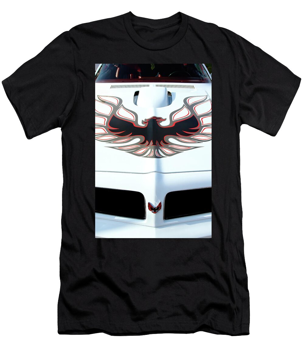 Flaming Bird Lens Art Photography By Larry Trager T-Shirt