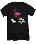 Flamingo Lets Flamingle Funny Gift Haselshirt T-Shirt