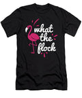 Flamingo What the Flock Funny Gift Haselshirt T-Shirt