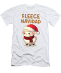 Fleece Navidad Cute Christmas Sheep Takeda Art T-Shirt