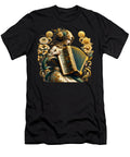 Floral Accordionist Lise Bilhaut T-Shirt