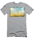 Floral in Blue Sky Postcard Seisiri Silapasuwanchai T-Shirt