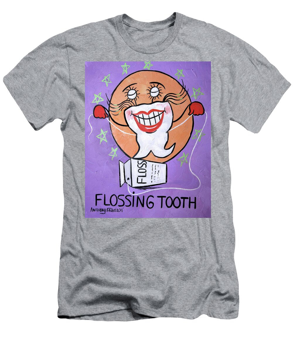 Flossing Tooth Anthony Falbo T-Shirt