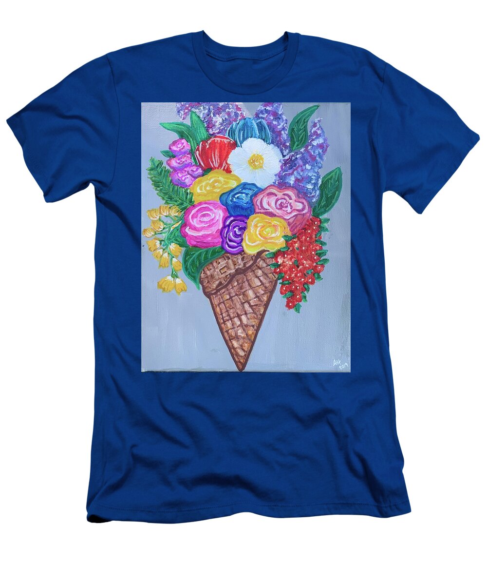 Flower Bouquet Amanda Heyl T-Shirt