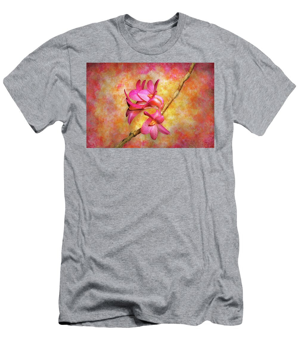 Flower Orchid Dendrobium Hsinying Glomo Mike Savad T-Shirt