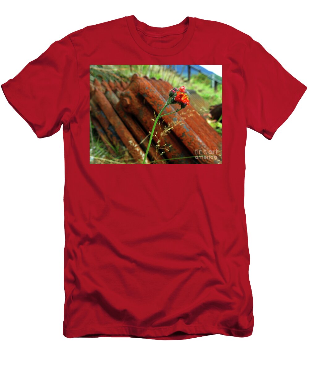 Flower with Rusty Rads Dave Collins T-Shirt