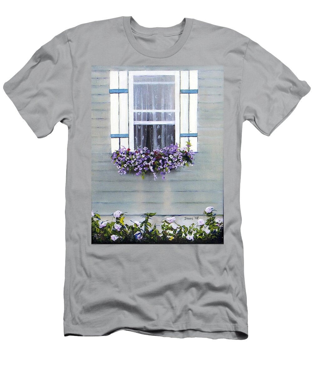 Flowerbox in Provincetown Ma Dennis Kirby T-Shirt