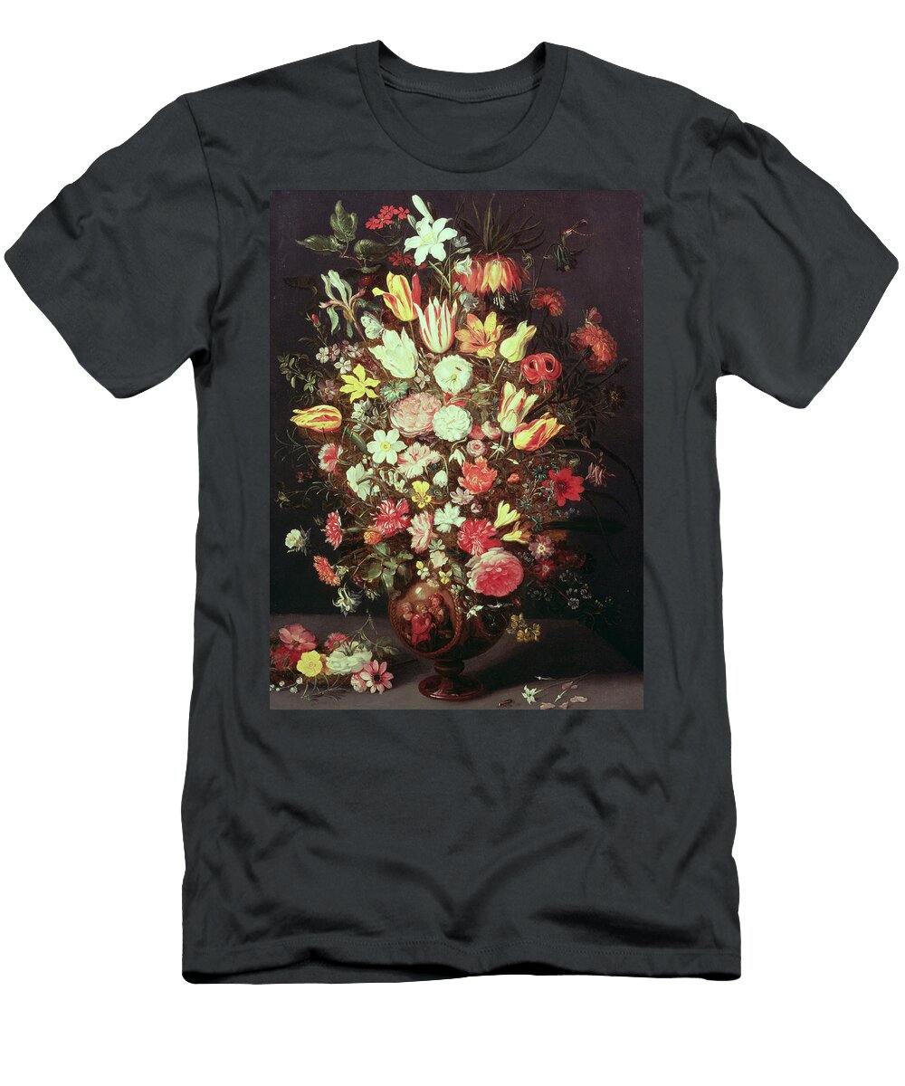 Flowers in a Vase Phillipe De Marlier T-Shirt