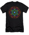 Flowing Ribbon Rainbow Mandala Ariel Guevara T-Shirt