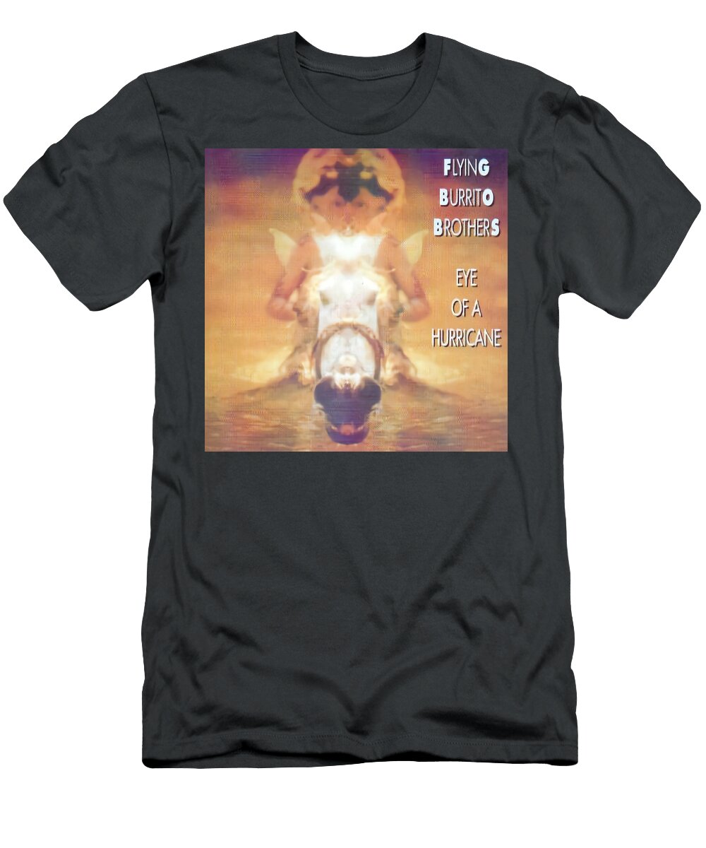 Flying Burrito Brothers Eye of a Hurricane Album Cover 1994 Robert Banach T-Shirt