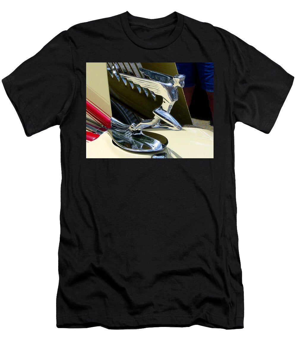 Flying Man Hood Ornament Brian King T-Shirt
