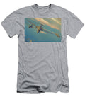 Flying with an Eagle David Luebbert T-Shirt