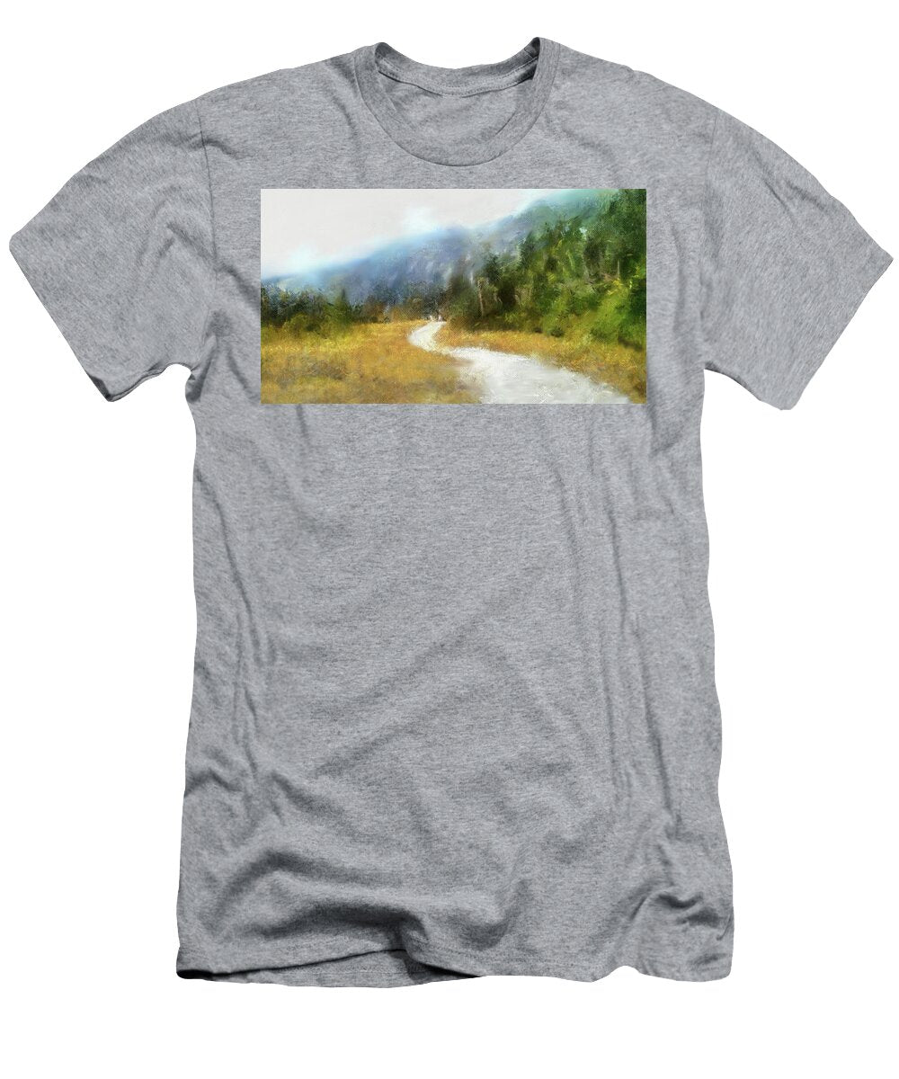 Foggy Morning on Mount Mansfield 2014 Dennis Kirby T-Shirt
