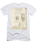 Folio F 124r Codex Madrid I Ms 8937 Treaty of Statics and Mechanics 192 Folios with 384 Pa Leonardo Da Vinci 1452 1519 T-Shirt