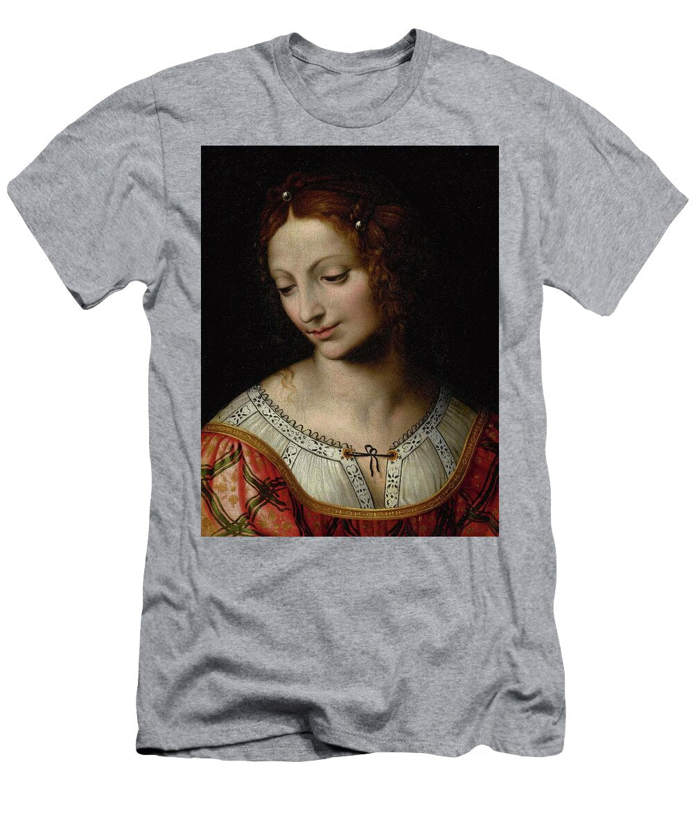 Follower of Bernardino Luini Salome Artistic Rifki T-Shirt