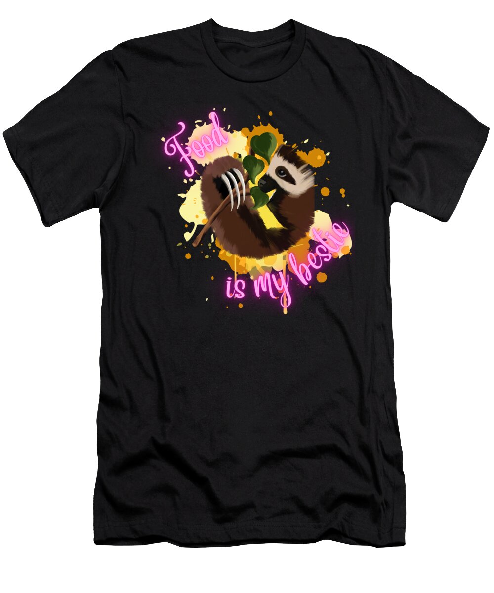 Food Is My Bestie Kristi Brooks T-Shirt