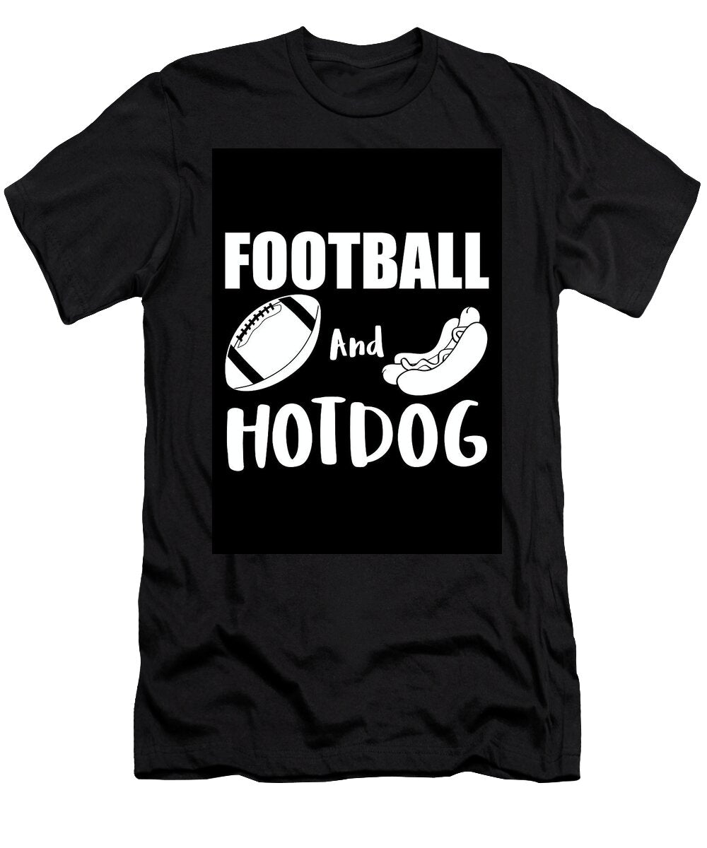 Football Hotdog Sabrina Weinrich T-Shirt
