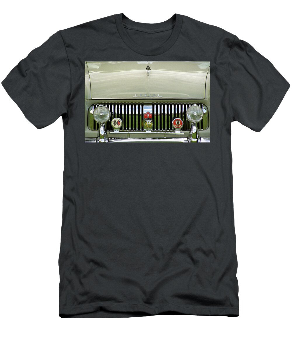 Ford Consul Radiator Grill Seeables Visual Arts T-Shirt