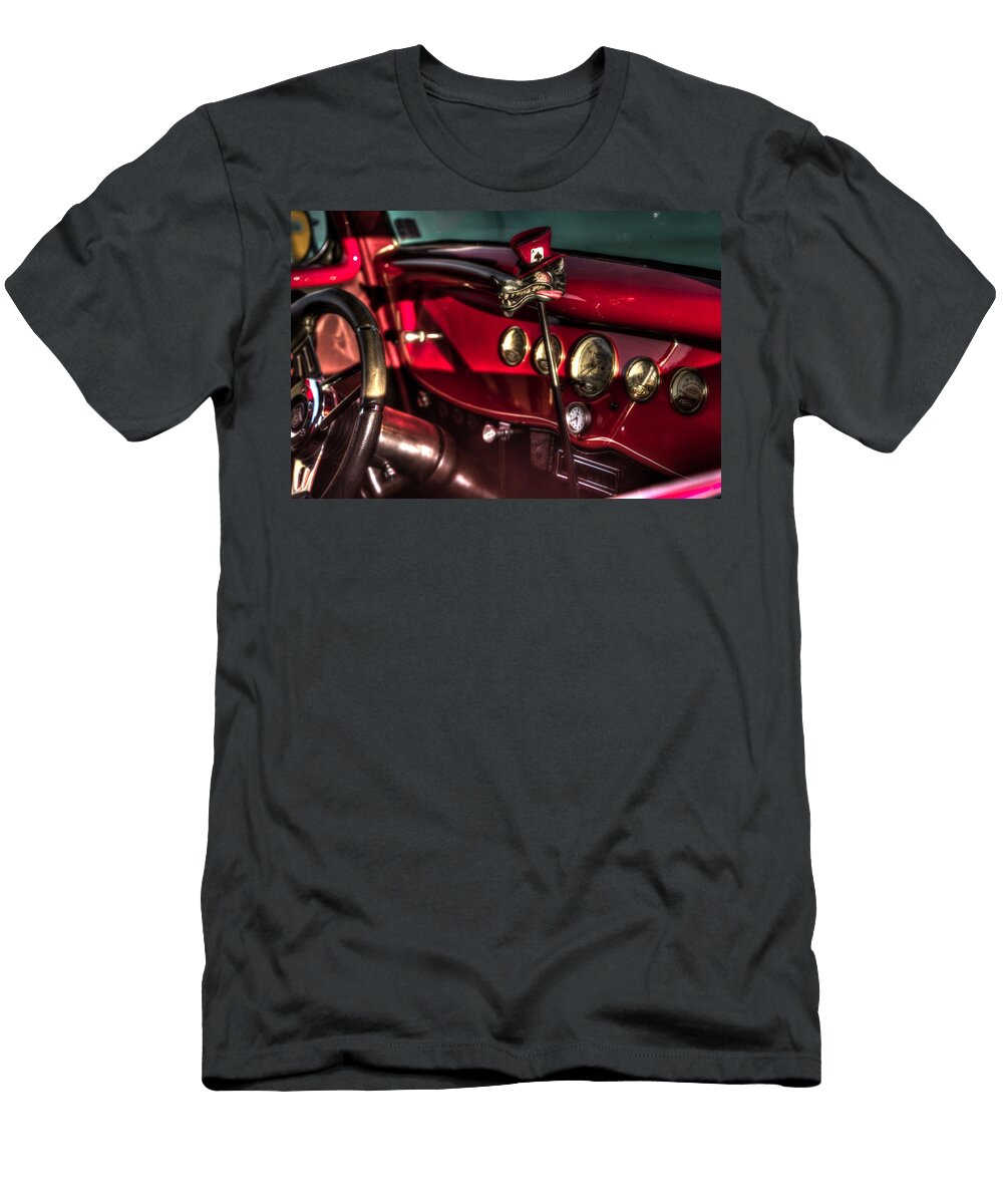 Ford Coupe Hot Rod V1 John Straton T-Shirt