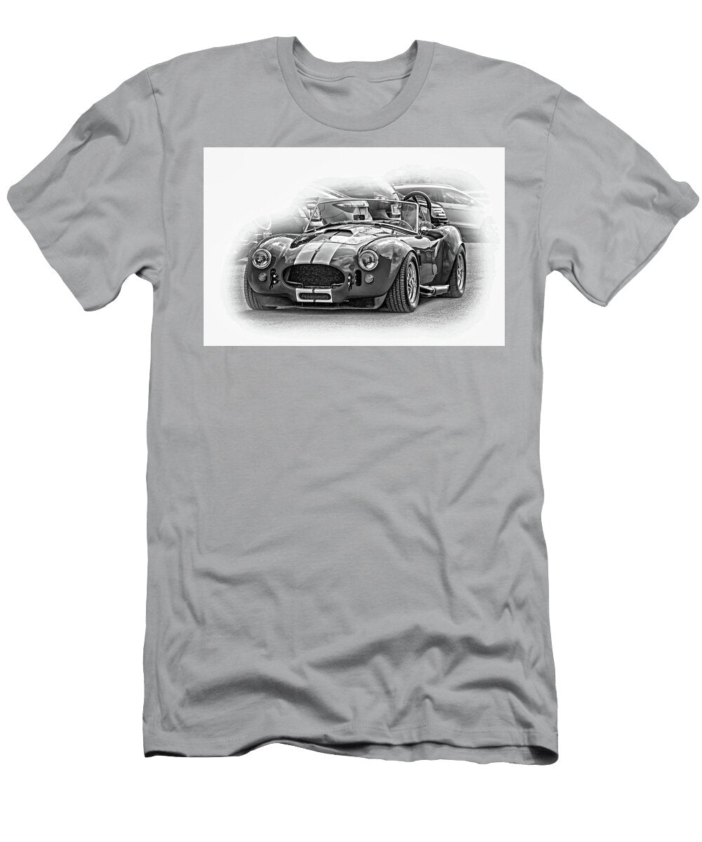 Ford Shelby Ac Cobra Vignette Bw Steve Harrington T-Shirt