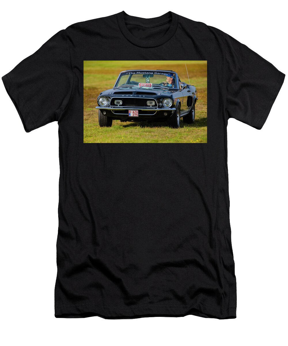 Ford Shelby Gt 500kr At Sanicole Air Show in Hechtel Eksel Belgium Ivan Batinic T-Shirt