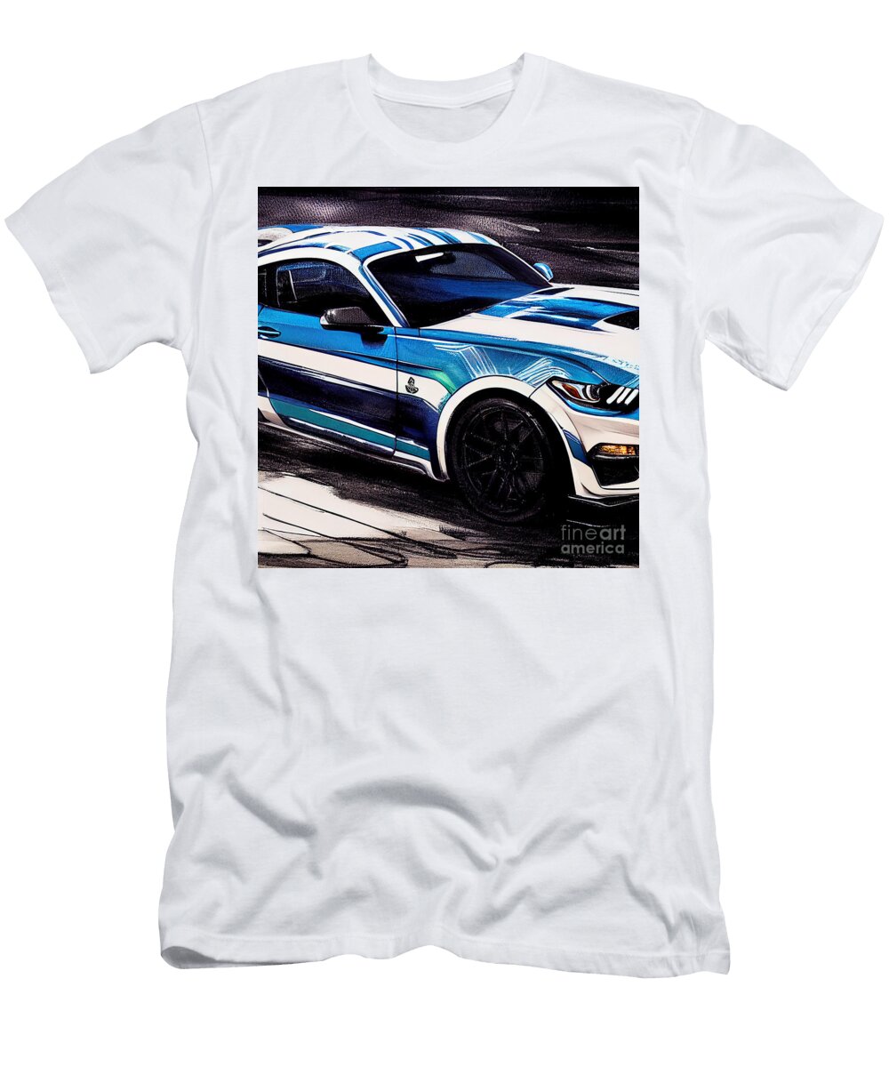 Ford Shelby Mustang 3 Howard Roberts T-Shirt