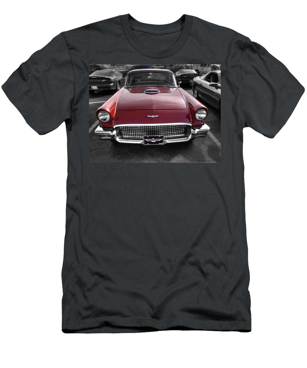 Ford Thunderbird Red V1 John Straton T-Shirt