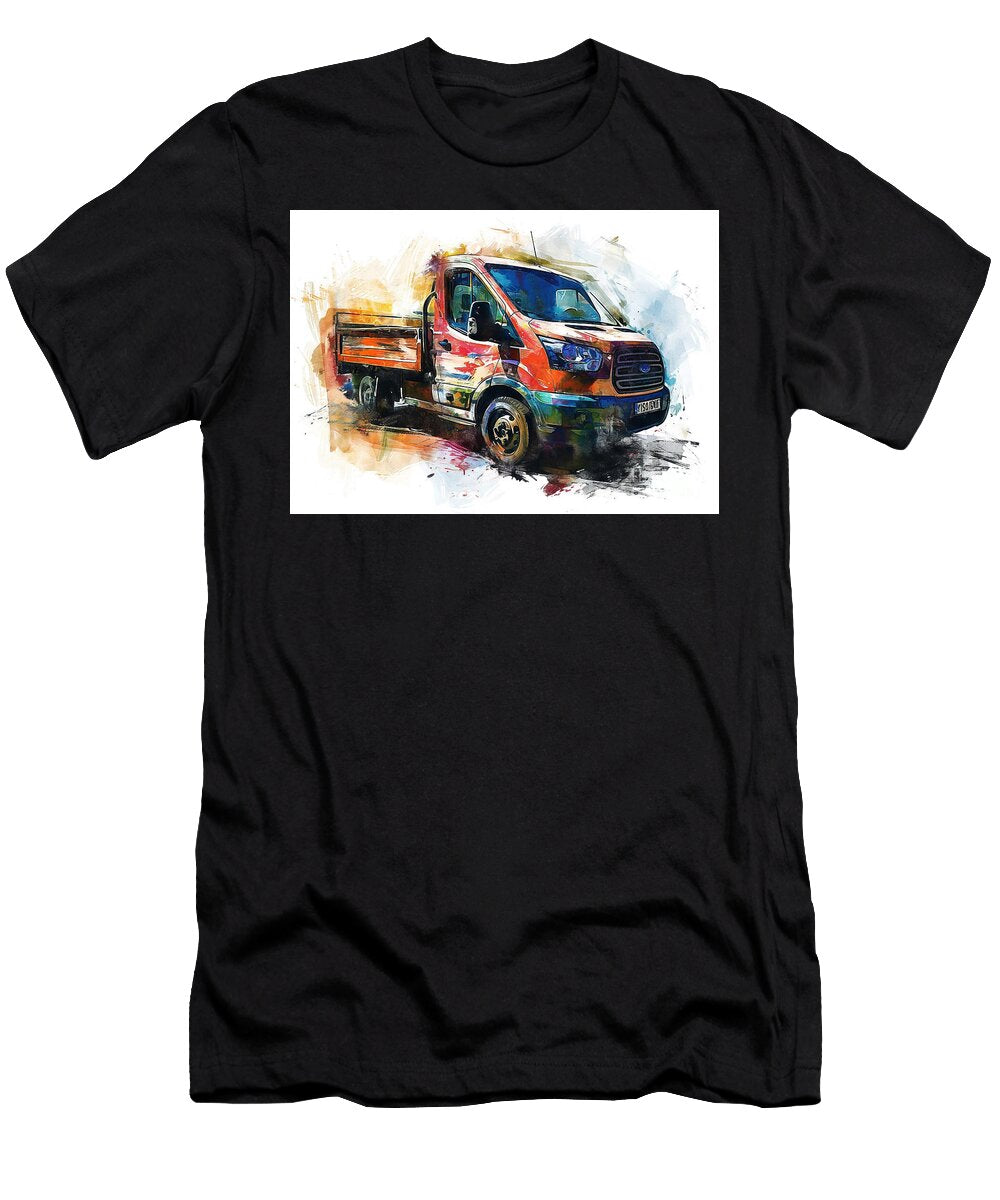Ford Transit Chassis Cab Automotive Artistic Clark Leffler T-Shirt