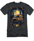 Ford Transit Chassis Cab Car Vintage Van in the Forest At Sunset Kyran Estrada T-Shirt