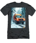 Ford Transit Chassis Cab Car Watercolor Painting Kari Goldfalse T-Shirt