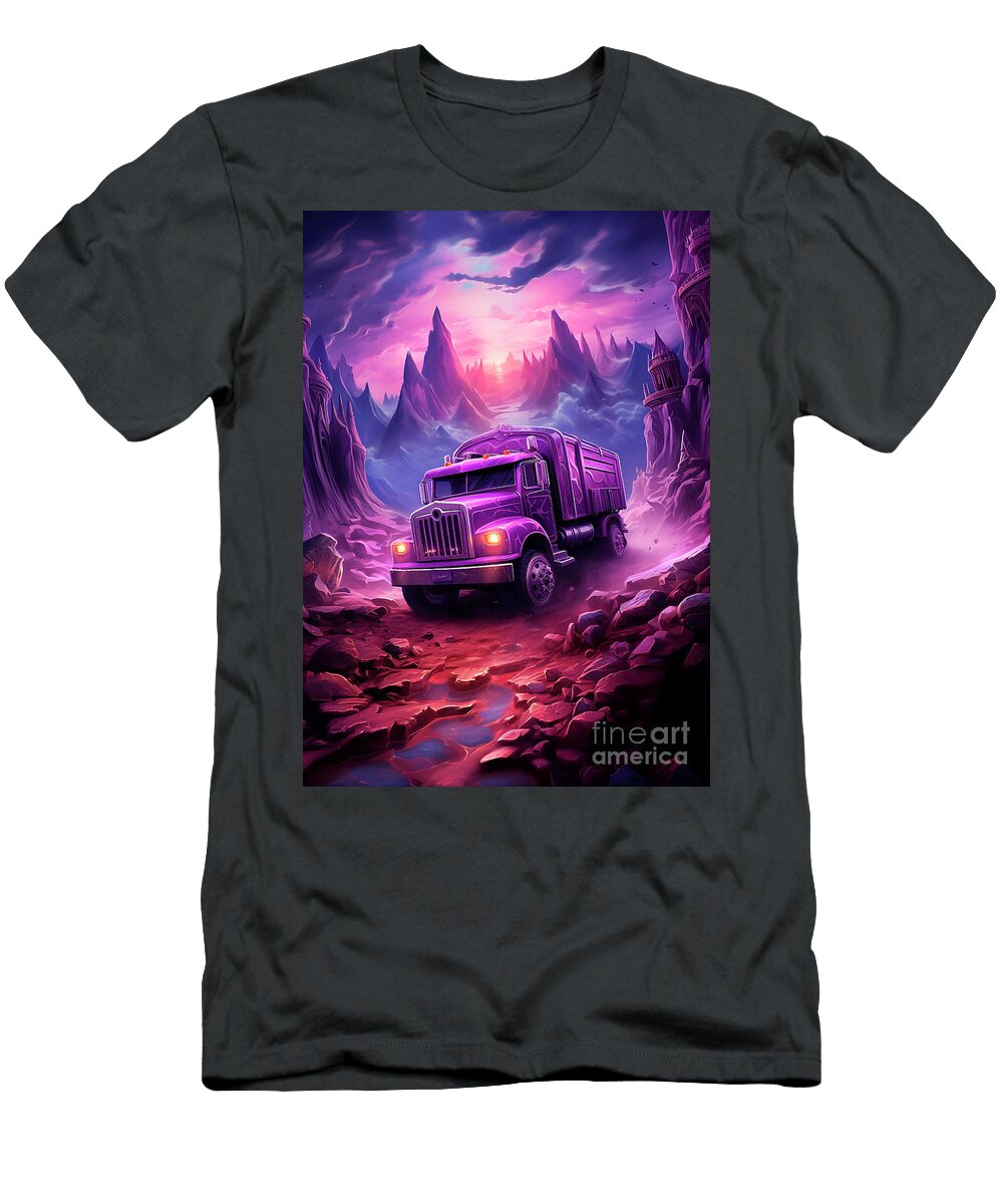 Ford Transit Chassis Cab Lavender Foundation for Your Business Clark Leffler T-Shirt