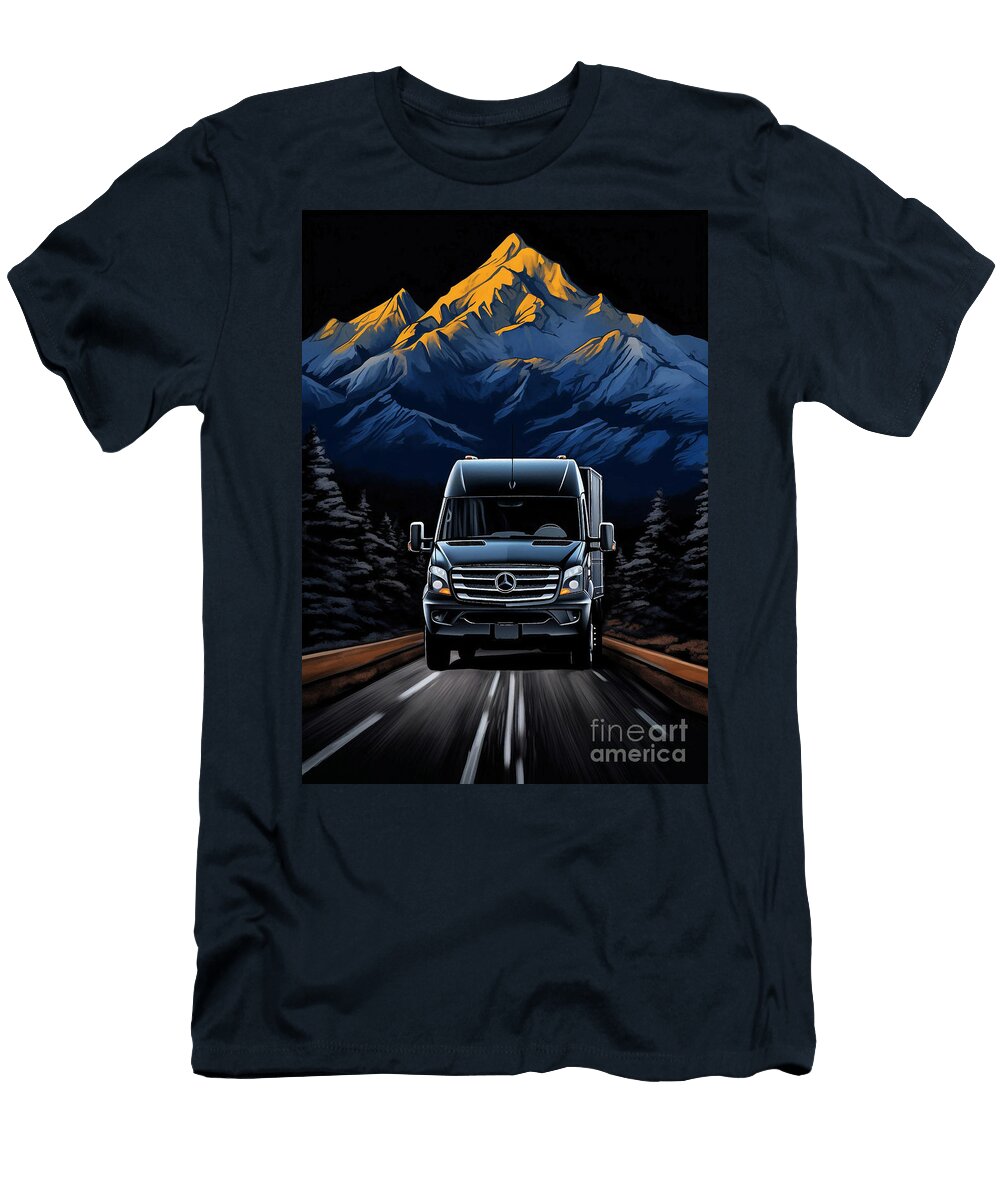 Ford Transit Chassis Cab Transit Chassis Cab Night Expedition Lowell Harann T-Shirt